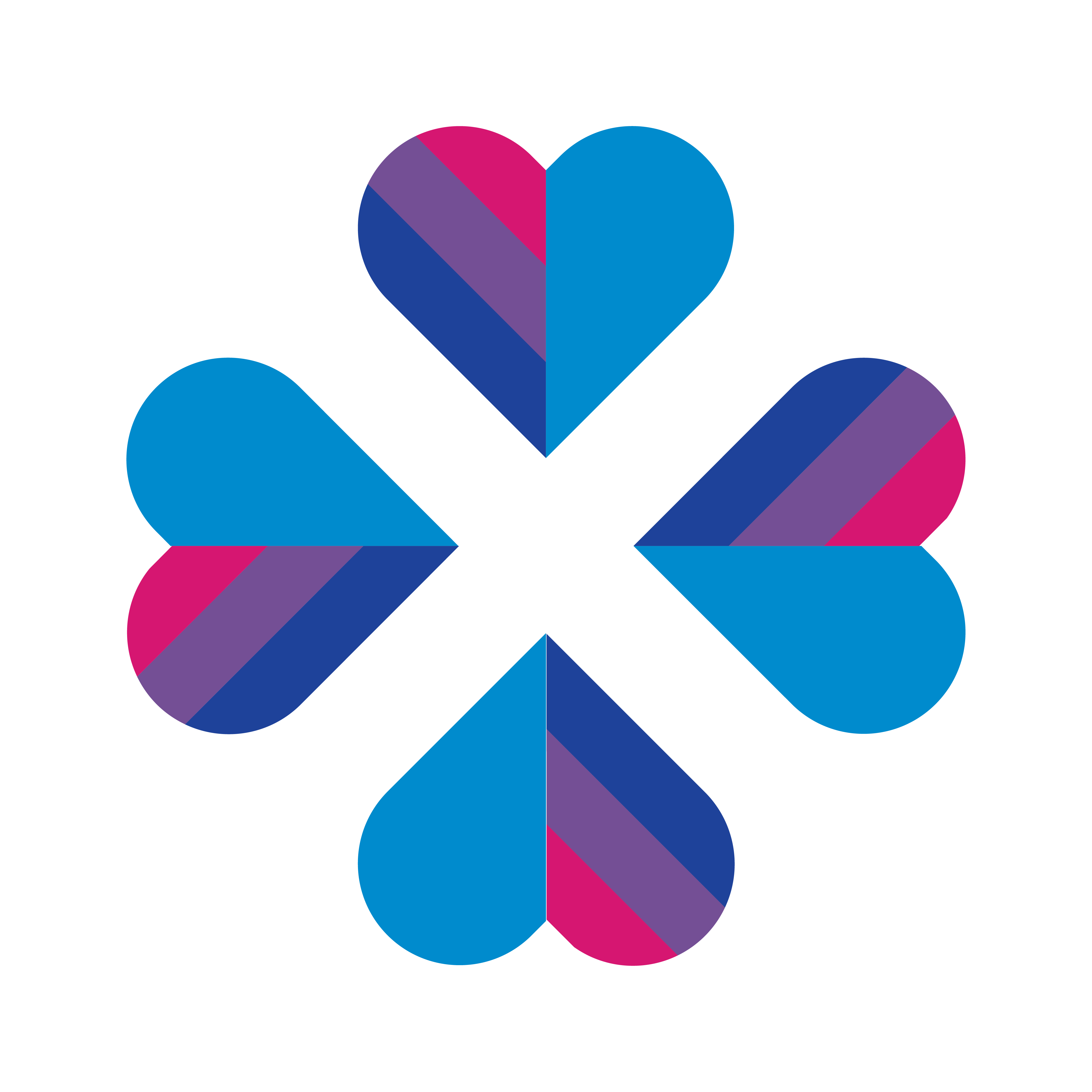 Bi Visibility Staff Pride Network logo