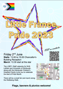 Poster for Little France Pride