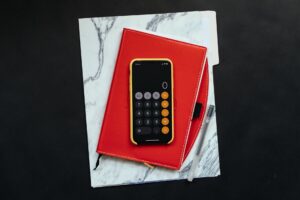 Photo of phone calculator