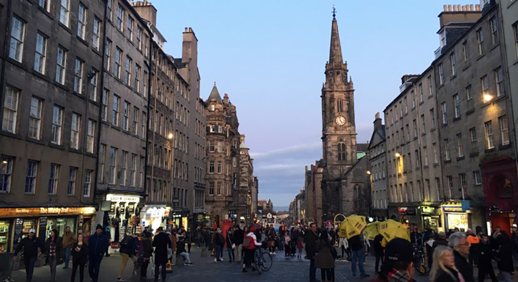 View of the Royal Mile