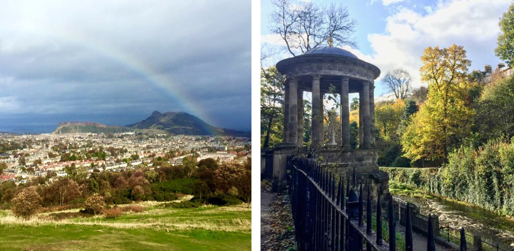 Rainbow and St Bernard's Well