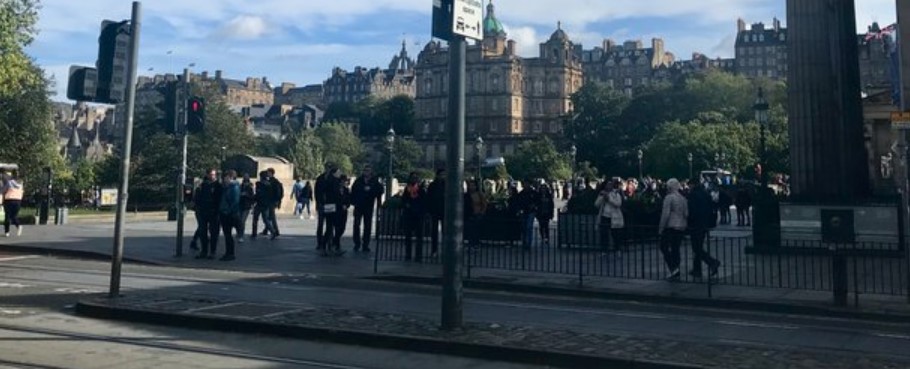 View of Princes Street