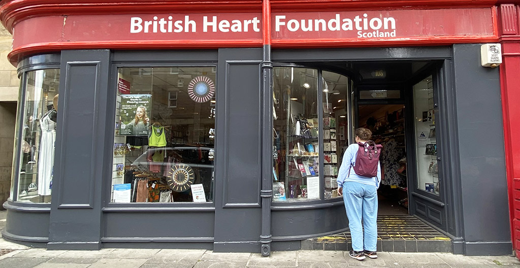 Image of a charity shop