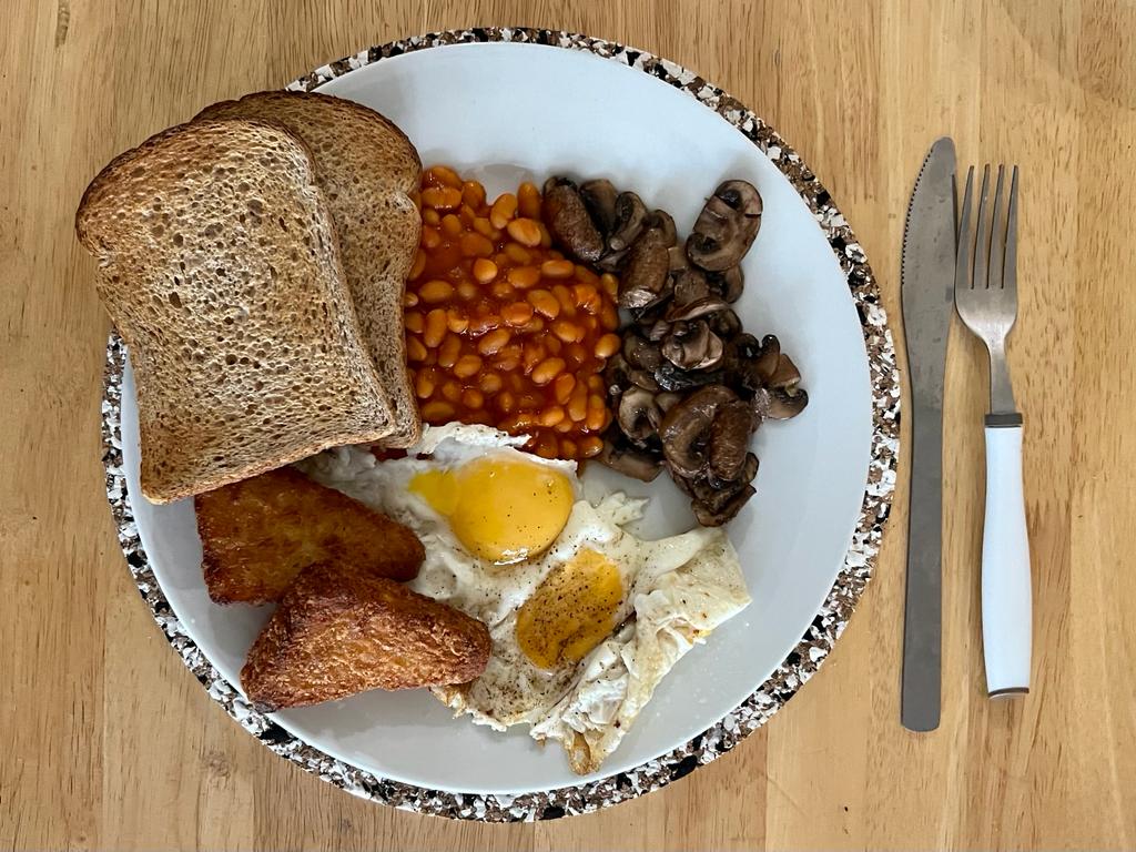 A full english breakfast