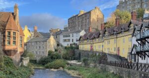 Dean Village in Edinburgh