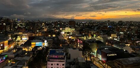 A view of Bogota, Colombia