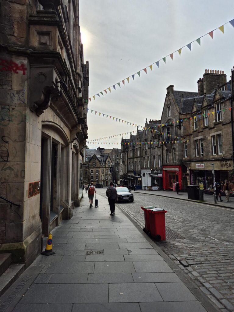 A street in Edinburgh