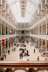 Interior of National Museum of Scotland