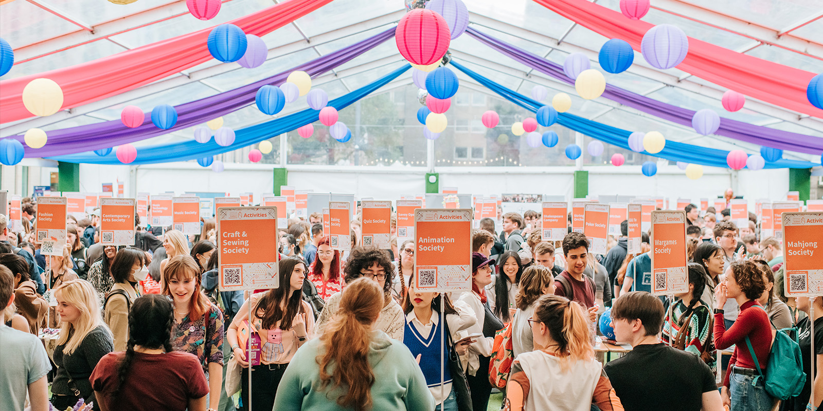 Edinburgh University Students' Association activities fair