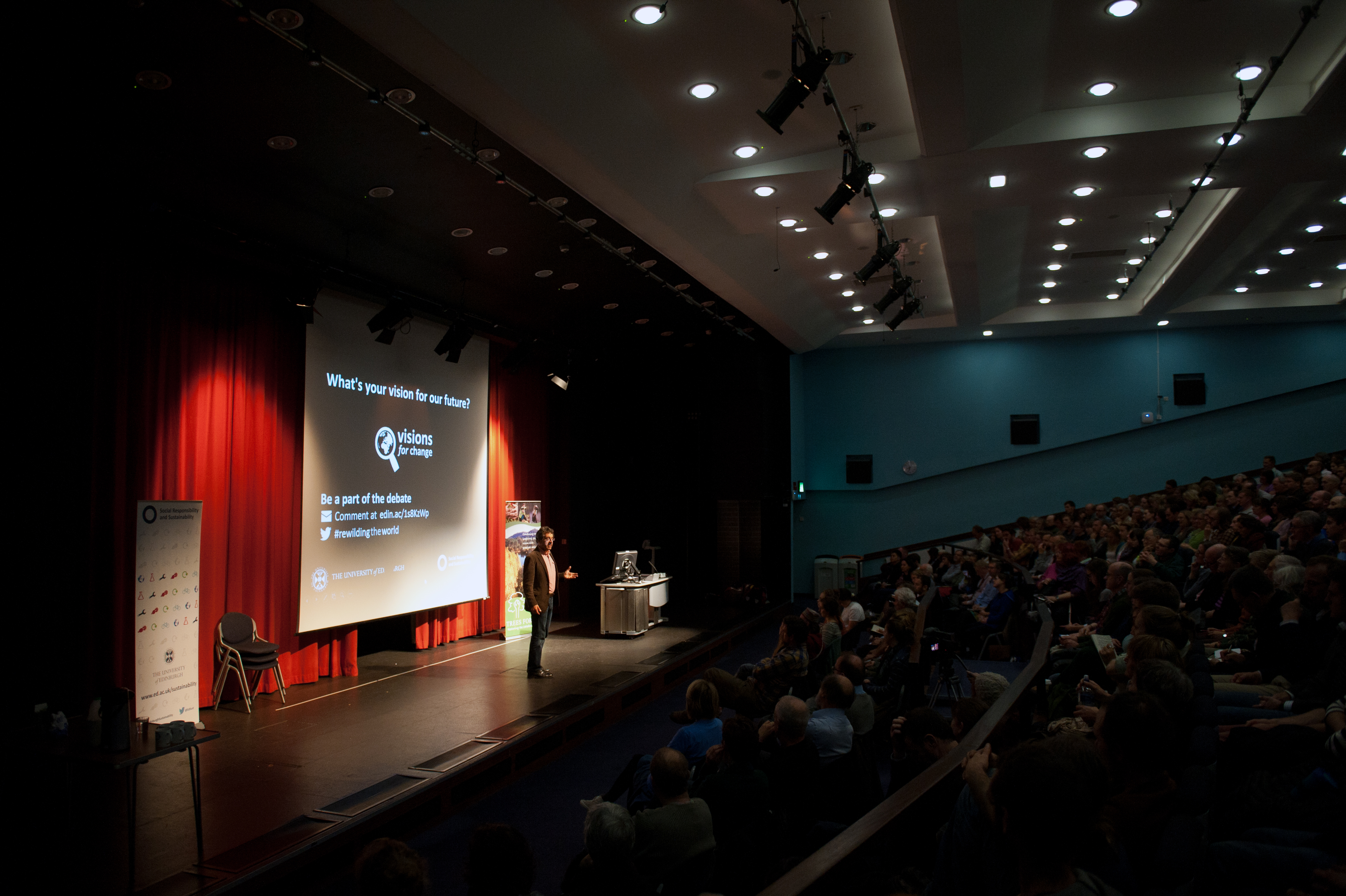 Rewilding the World - George Monbiot on stage