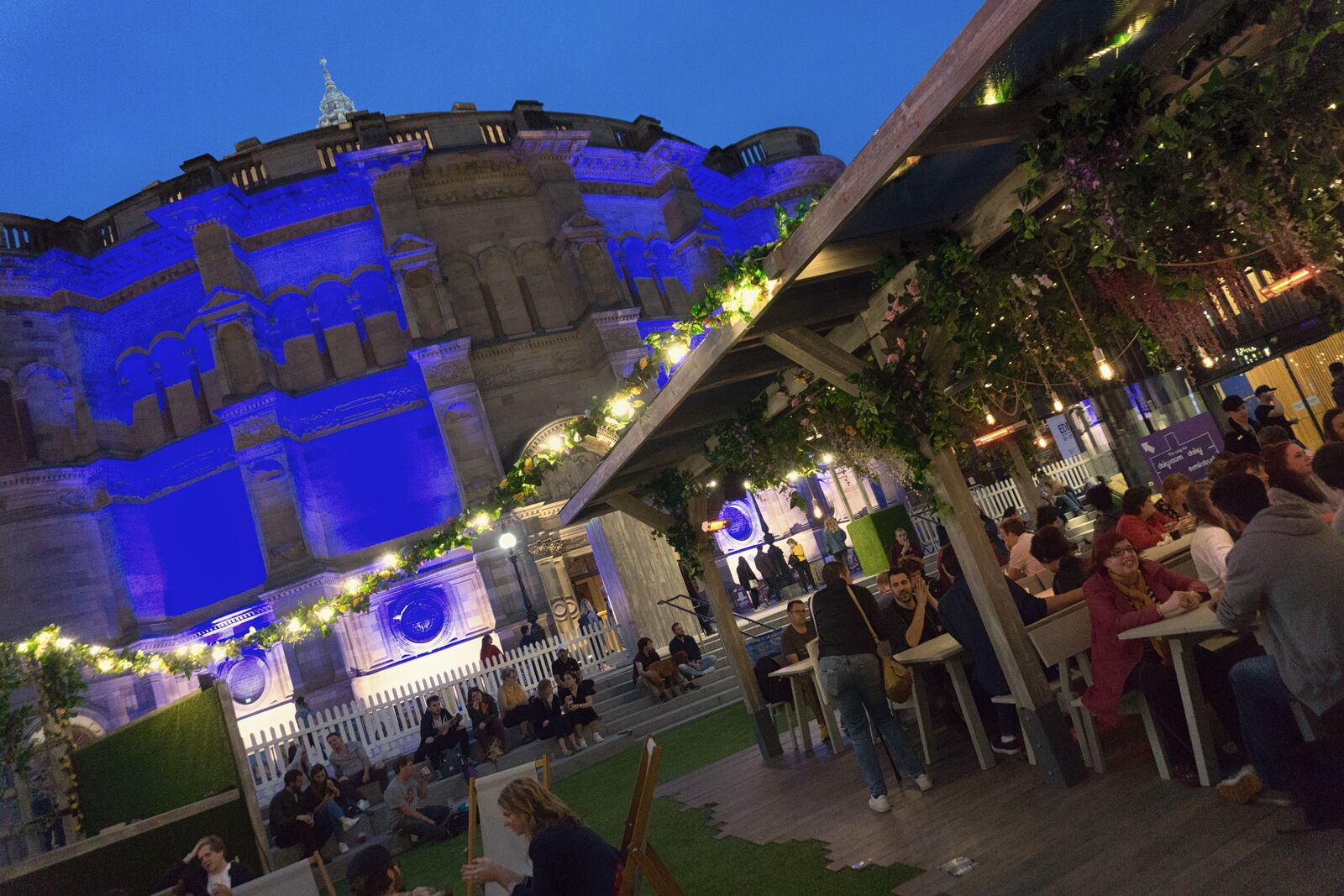 McEwan Hall during the Festival