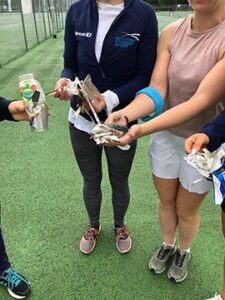 Gold sustainability award 2019, Scottish student sport litterpick