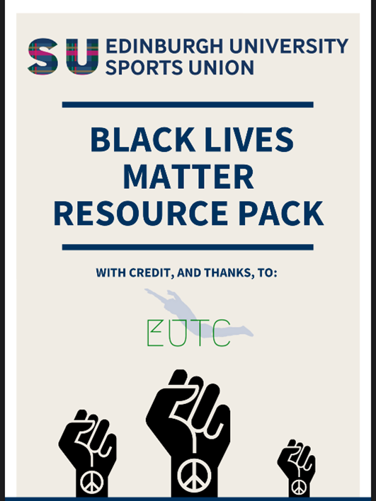 Image of the Edinburgh University Student Union Black Lives Matter Resource Pack