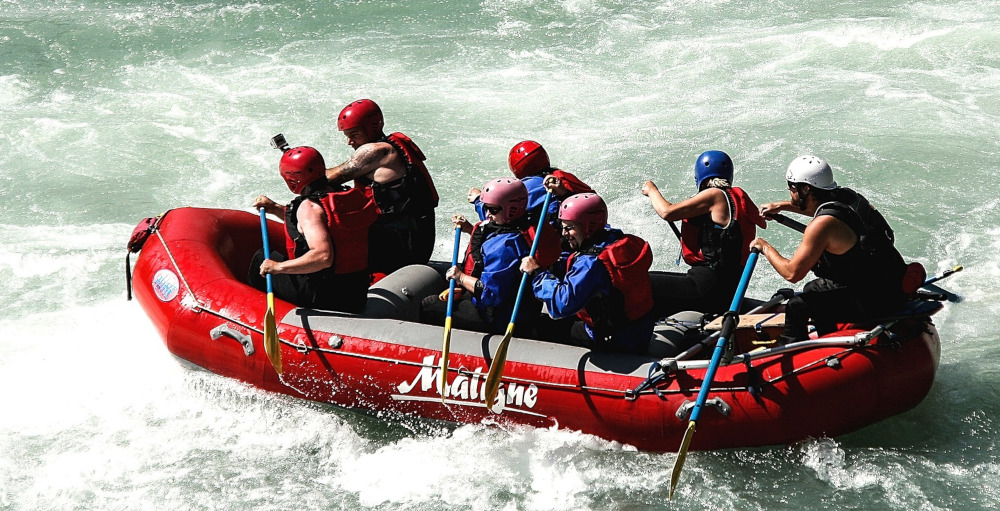 white water rafting