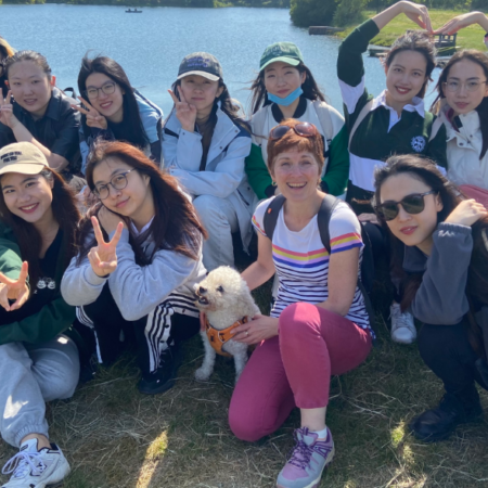 Dissertation Buddies Wellbeing Walk at Pentland