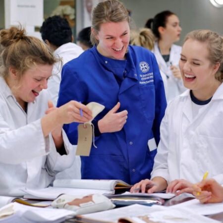 Undergraduate Radiography class with Julie Dickson Teaching Fellow in Veterinary Anatomy and Physiology Royal (Dick) School of Veterinary Studies [Paul Dodds]
