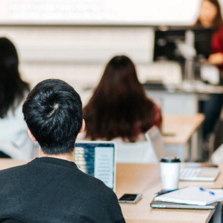 International Foundation Programme students learning in the classroom