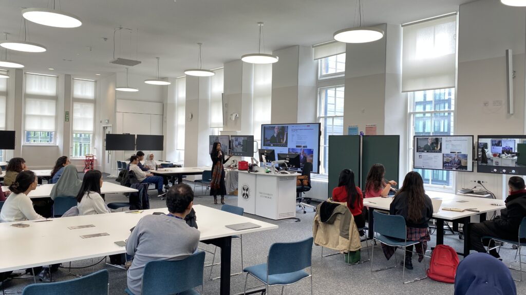 Photo of workshop in action