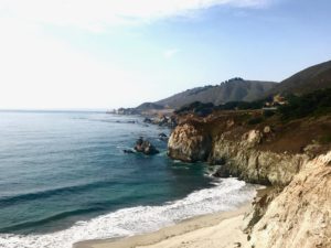 California coast line