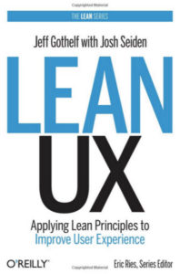 Cover of the Lean UX book
