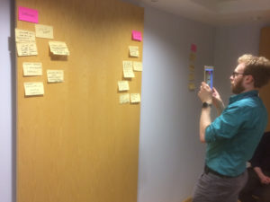 Capturing the finalised workshop outputs to take forward the digital strategy