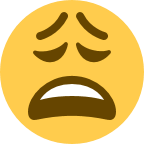 Weary emoji