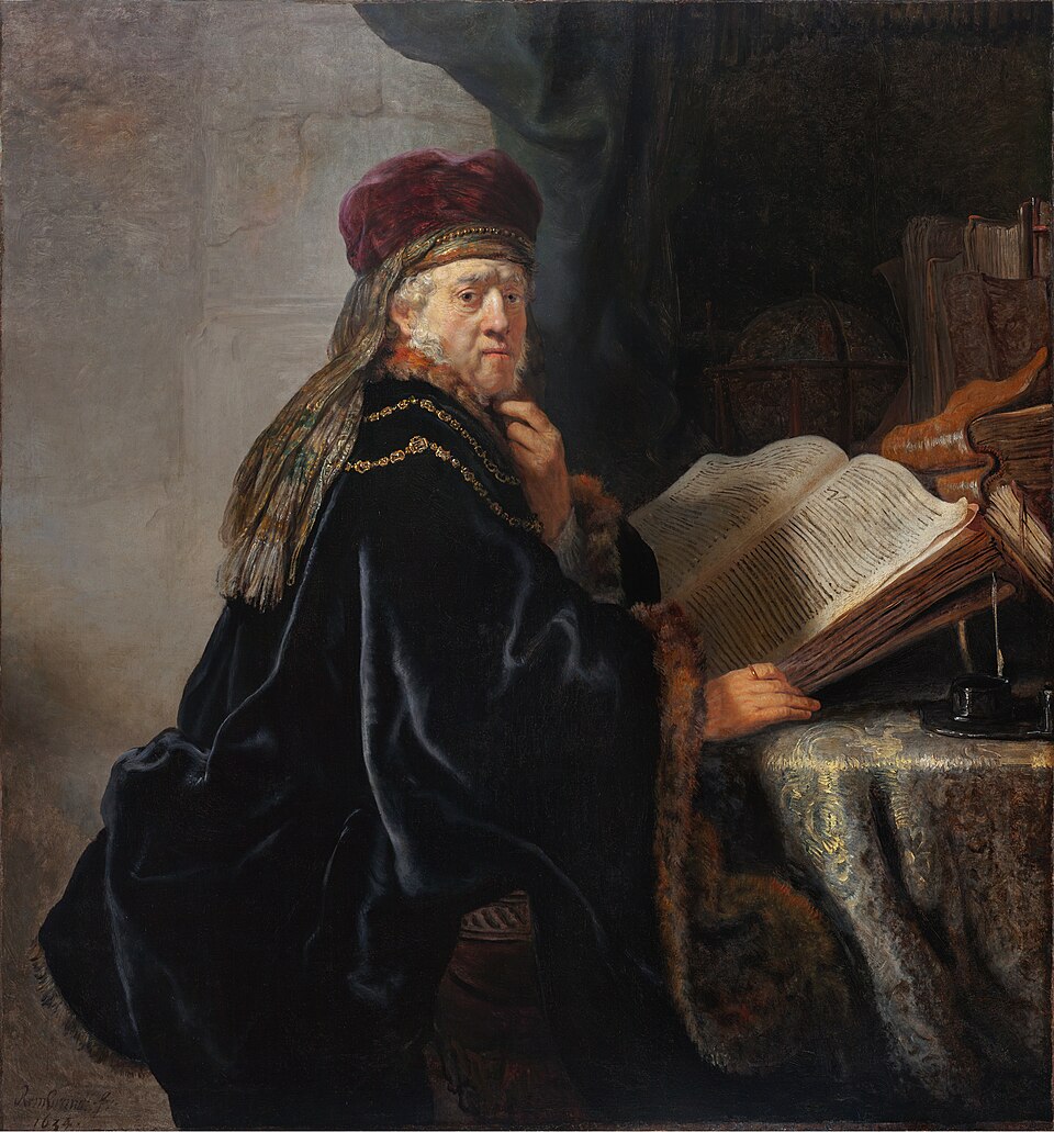 Rembrandt: A Scholar in His Study (1634)